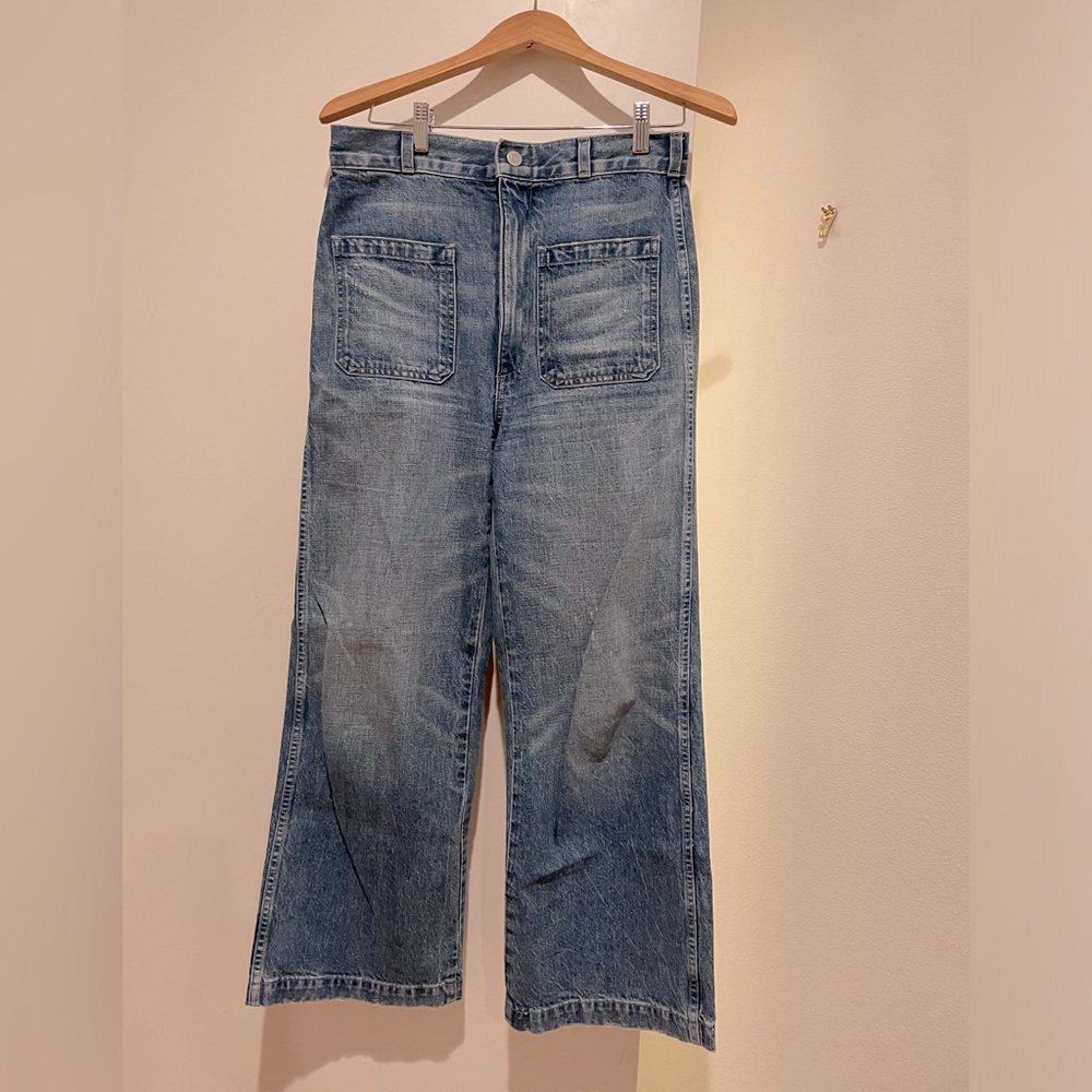 Amo Sailor Wide Leg Jeans 28